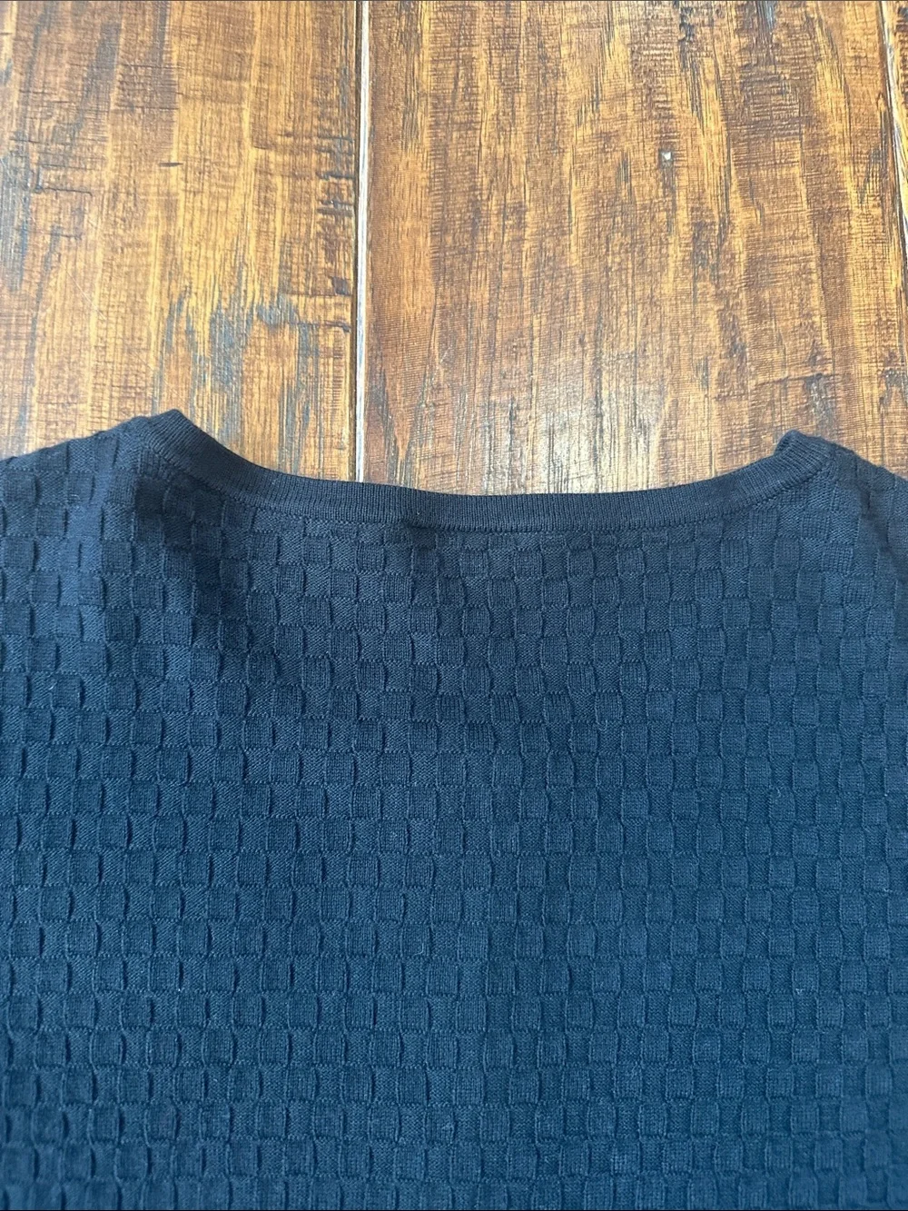 Ann Taylor Factory Black Textured Zip-Up Cardigan. New Without Tags
